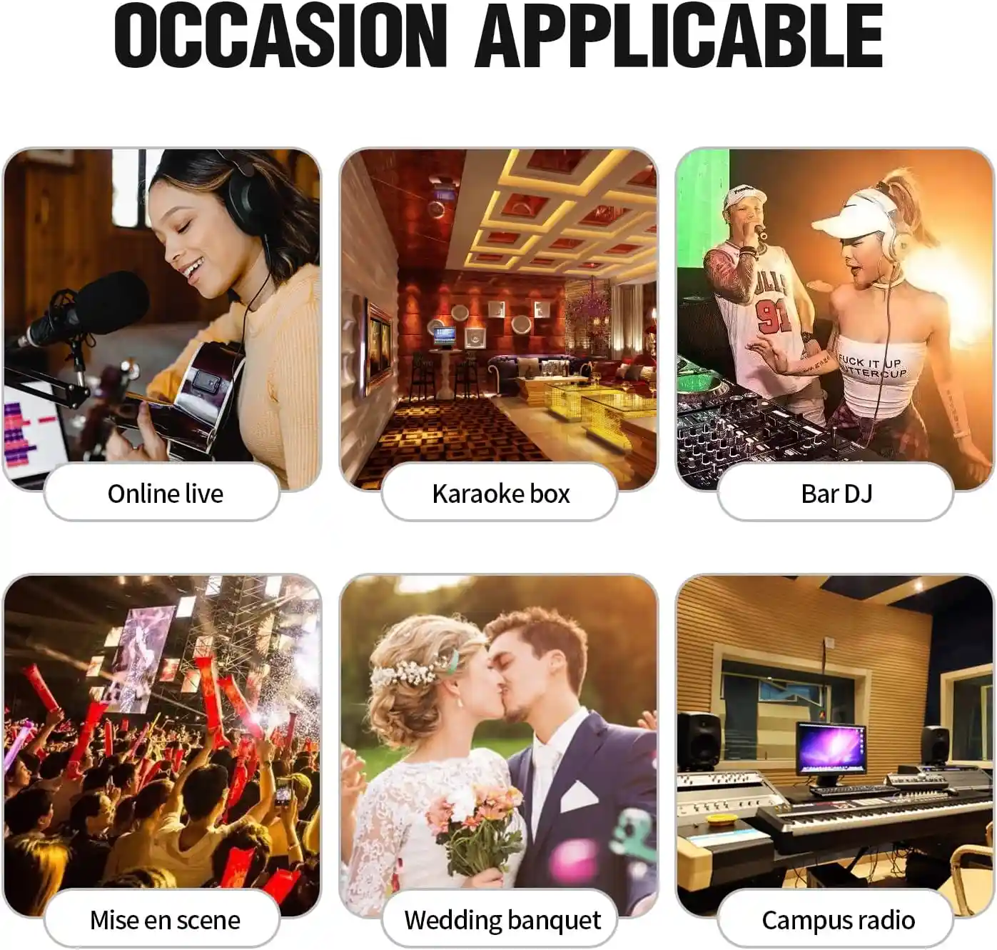 Audio mixer 8 channel with USB & DSP SI-8UX