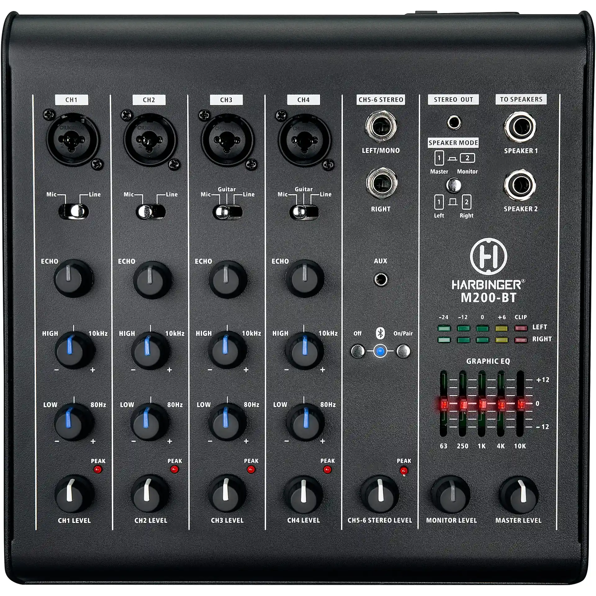 Harbinger Portable PA System Bluetooth M200-BT