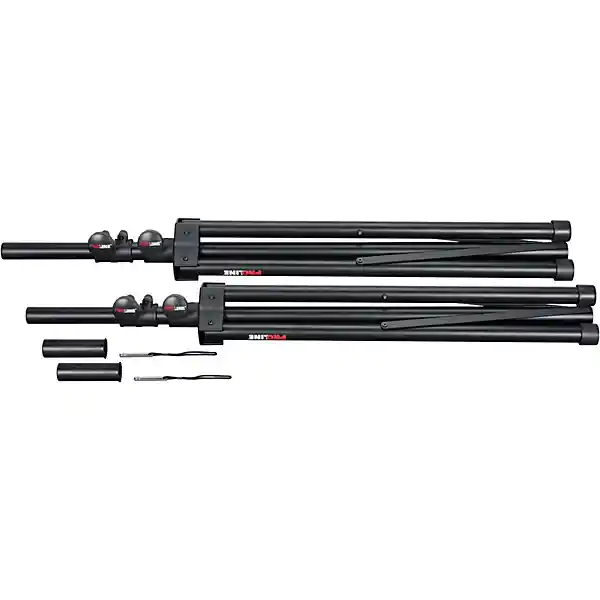 Pair 15" Powered Speakers & Stands 2V1115ST