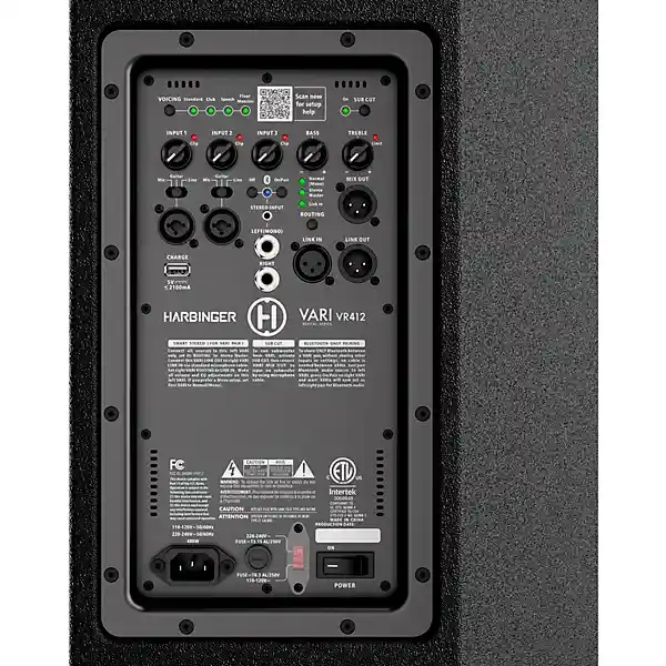 Pair of VR412 12" Powered + VR18 Subwoofer