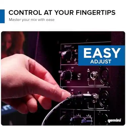 15-Inch Powered 1200W Bluetooth PA Speaker