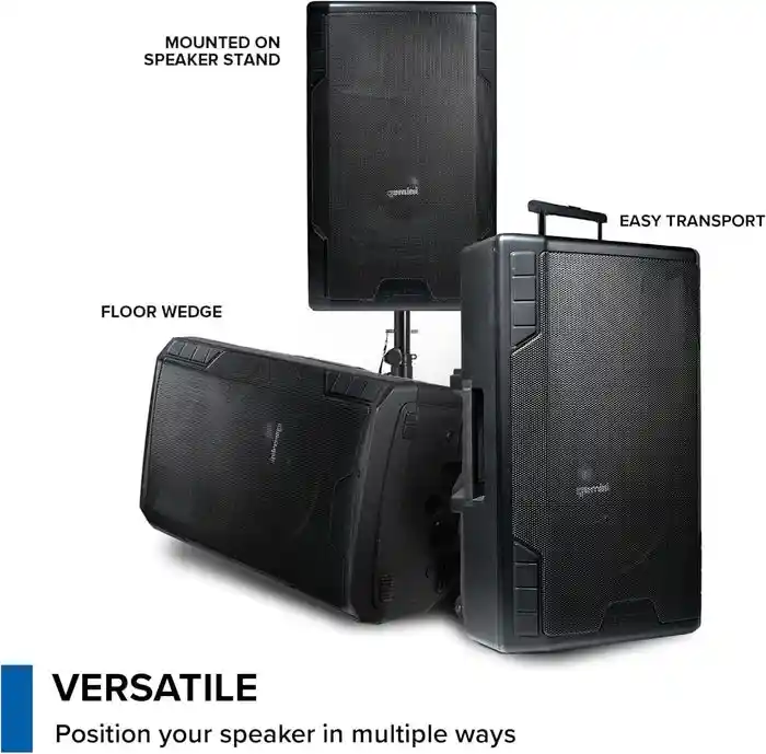 BackYard Bluetooth Party Speaker 15" 550W RMS