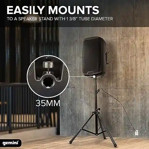 Pair of  10" Powered PA Speaker with Bluetooth