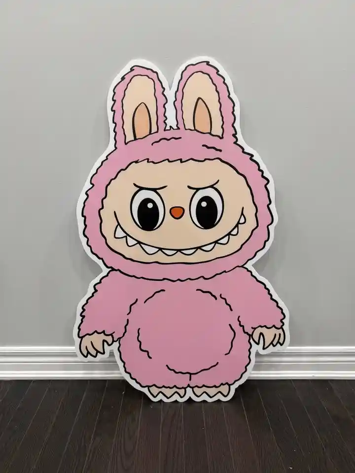 Labubu cut outs