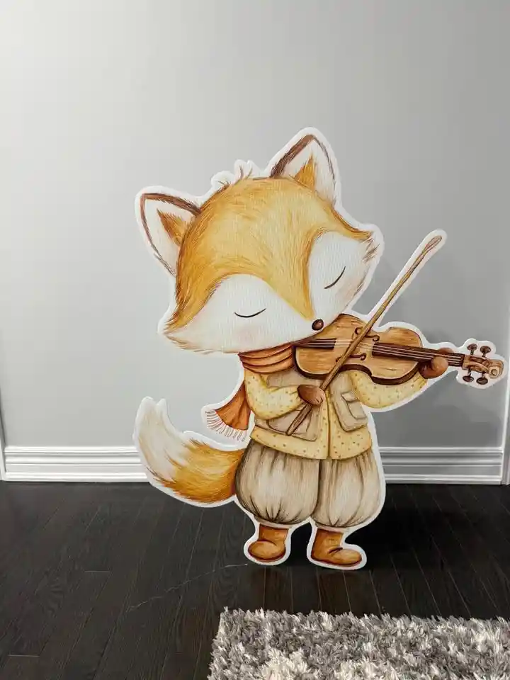 8 Carnival themed animals cut outs