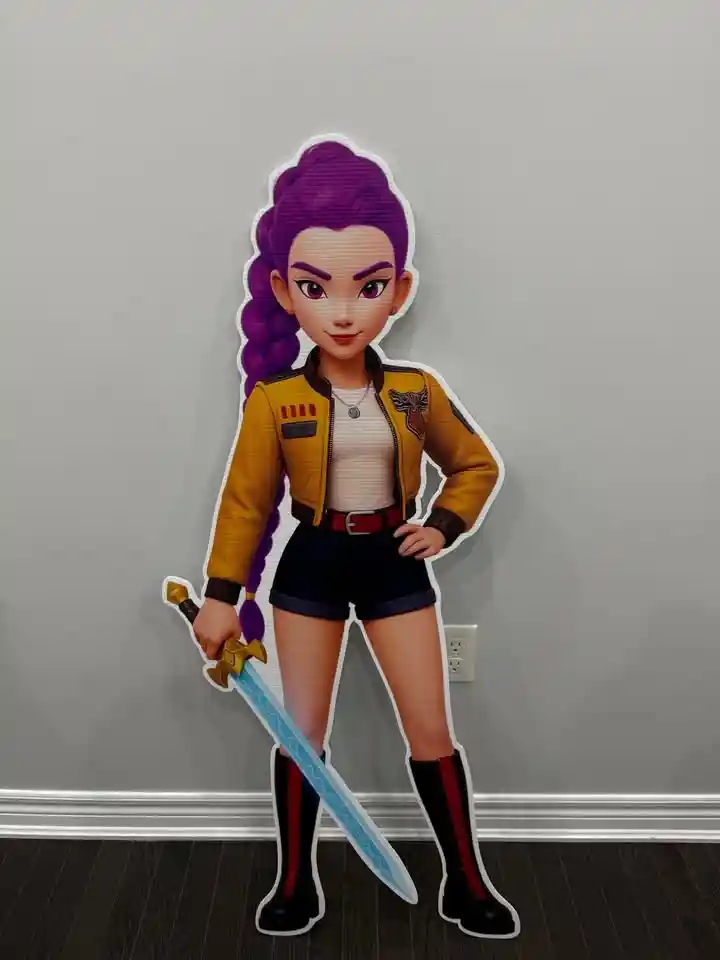 KPOP Demon Hunters Complete cut outs