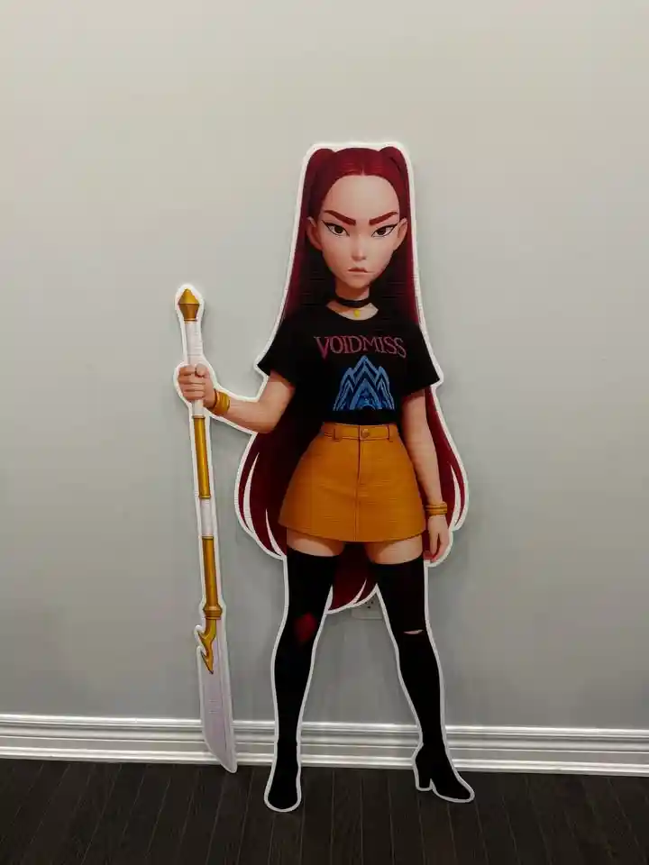 KPOP Demon Hunters Complete cut outs