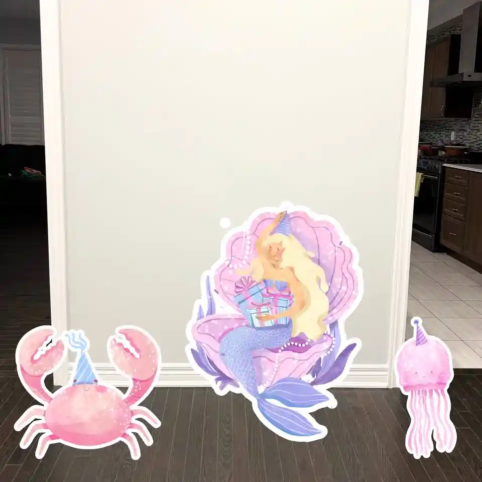 6 Under The Sea cut outs