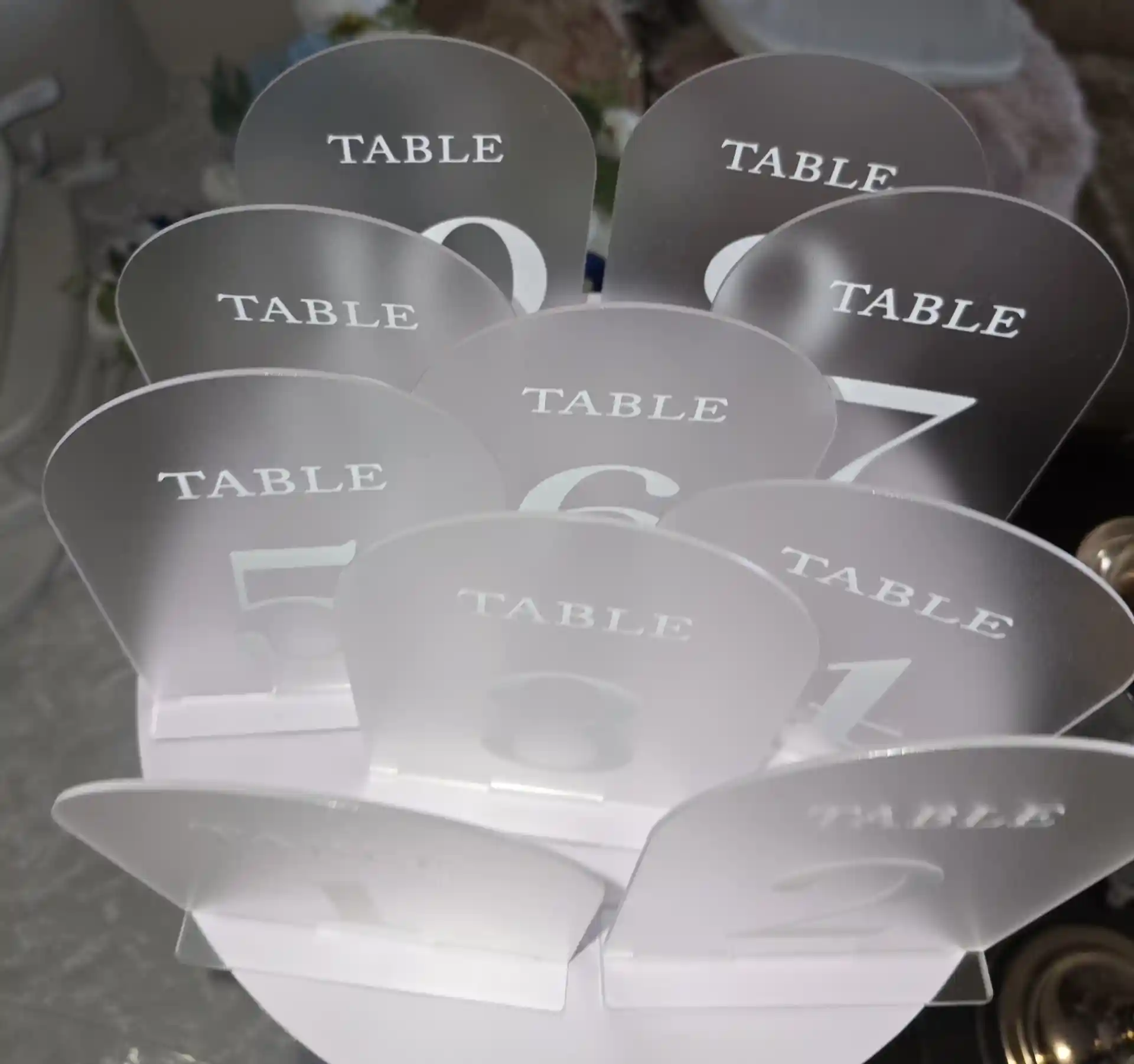 Table Numbers