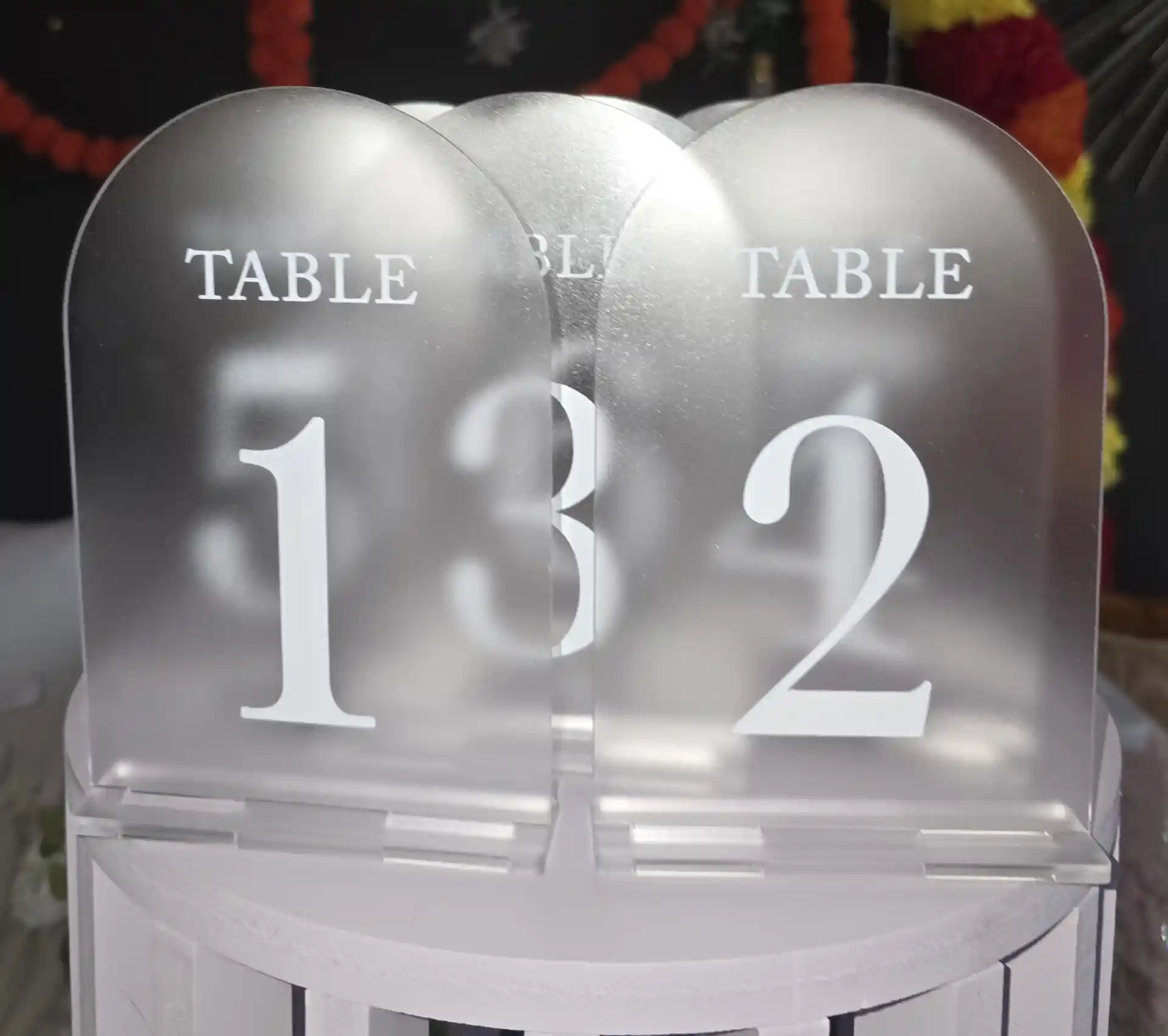 Table Numbers