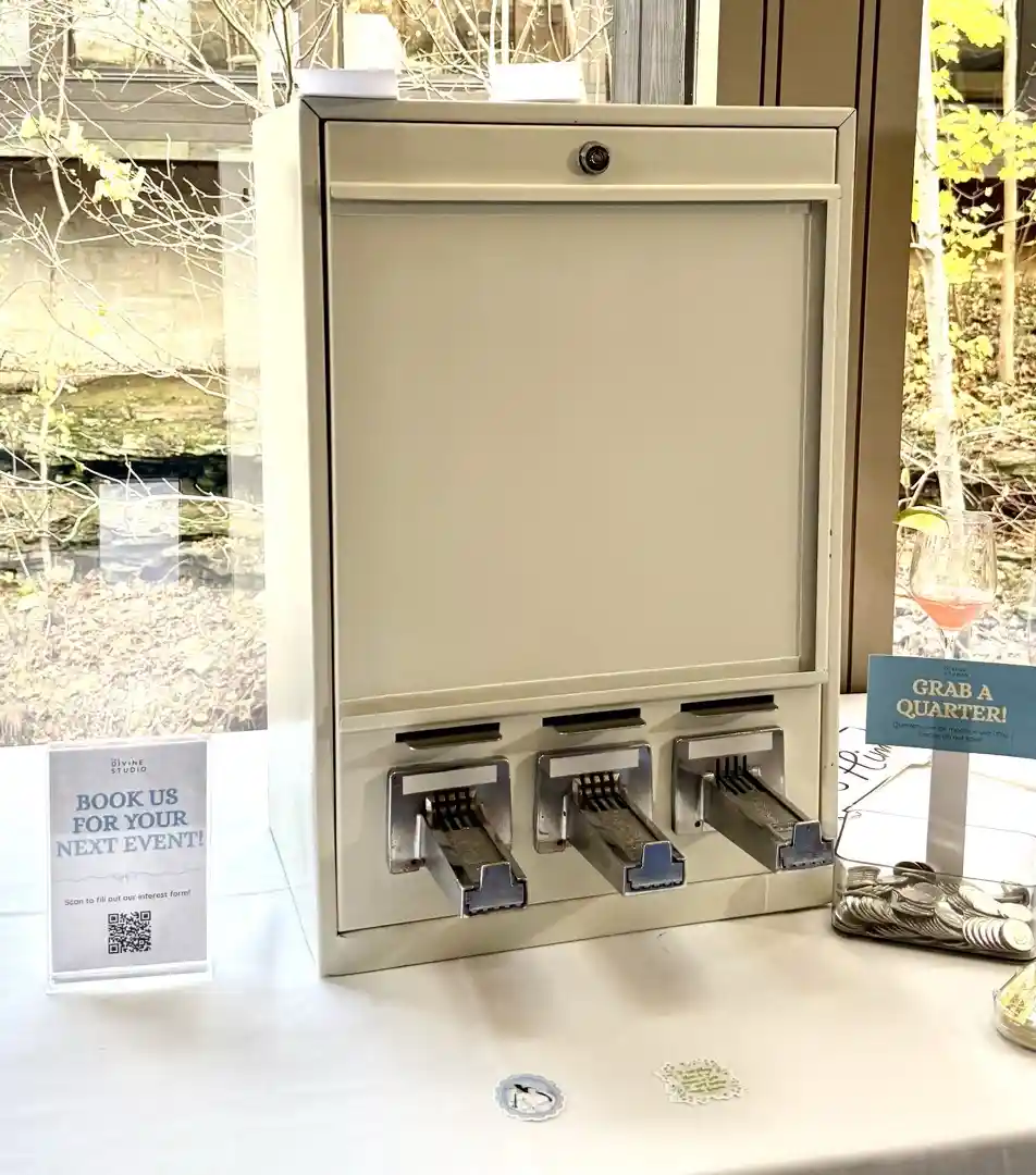 Sticker Vending Machine with Custom Stickers