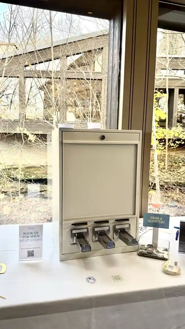 Vintage Sticker and Tattoo Vending Machine