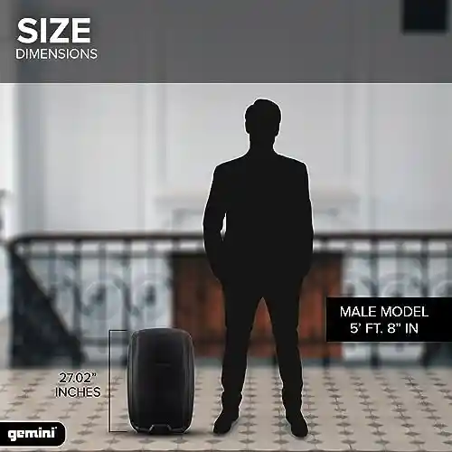 500 Watt Active 15" powered Speaker