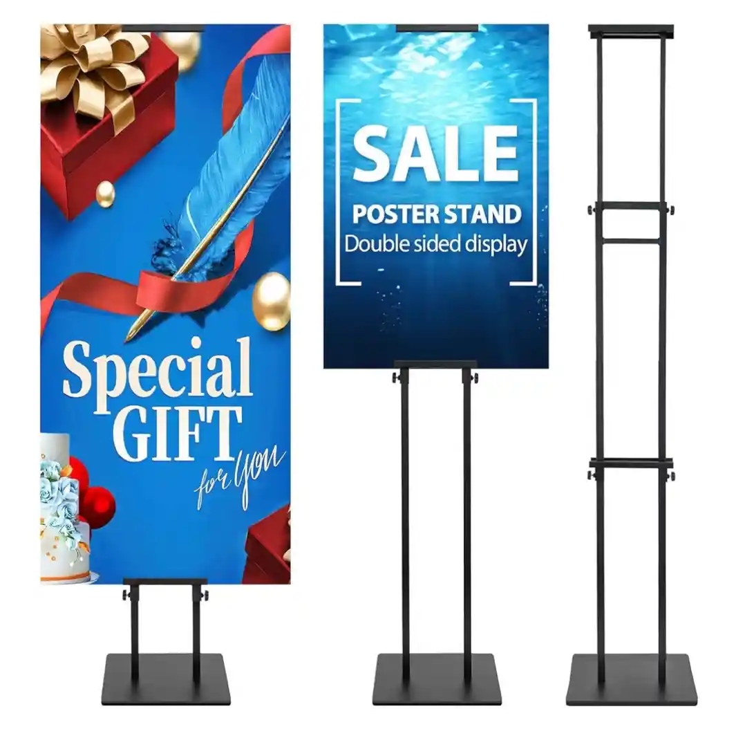 Vertical Foamboard poster sign stand