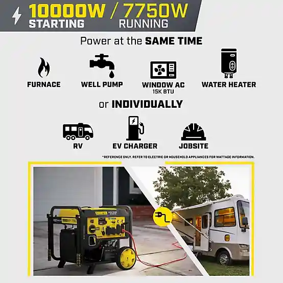 Portable Generator for Rent