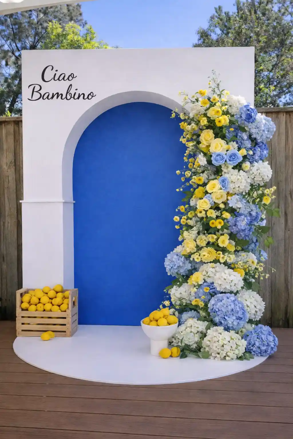 Luxury 3D Arch Backdrop Rental (Custom Styling)