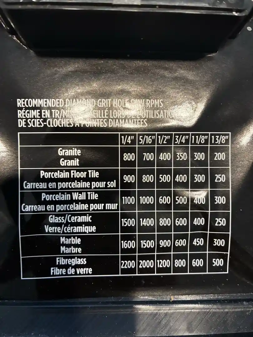 Diamond Grit Hole Saw Kit