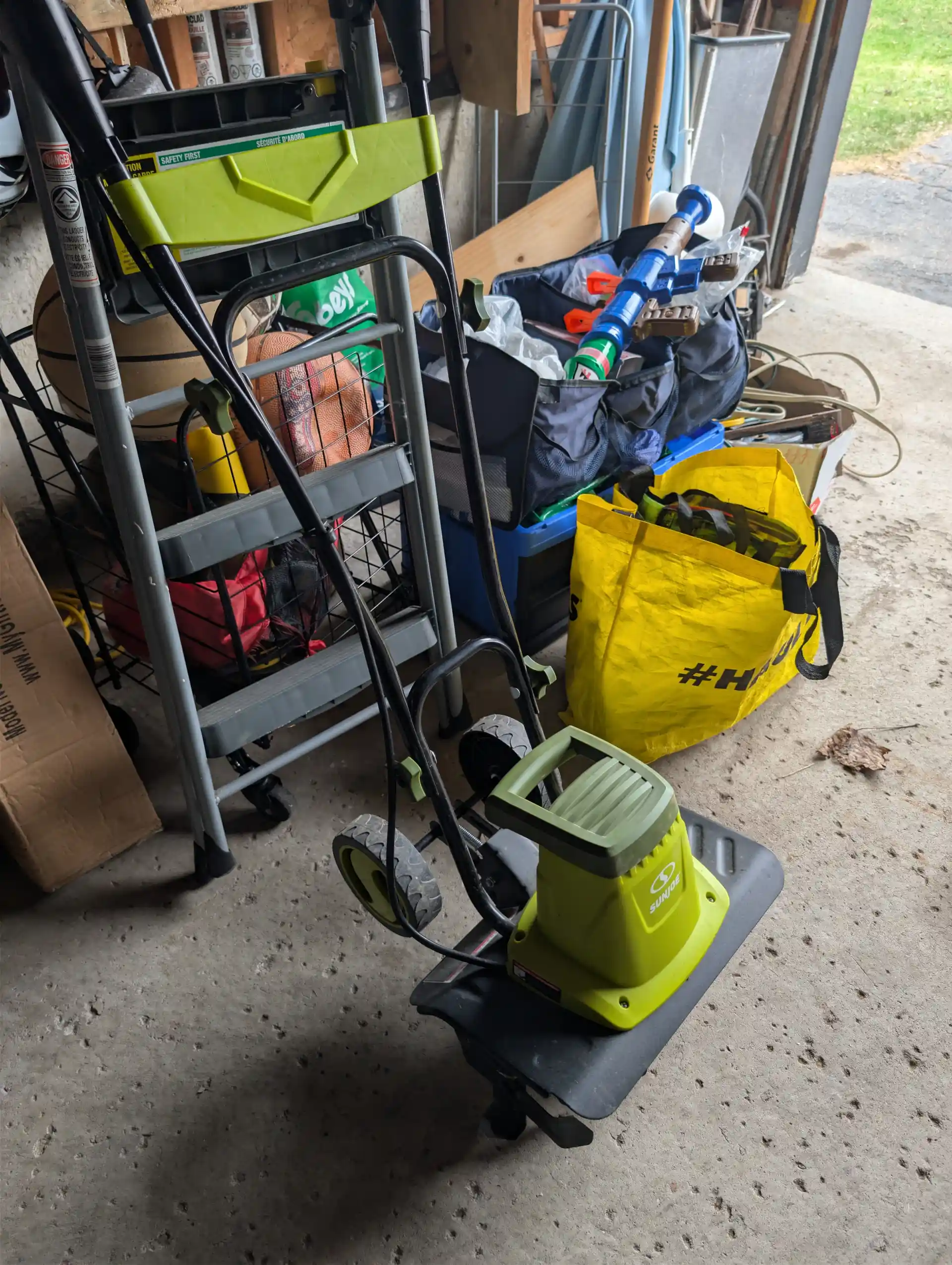 Sun Joe Electric Garden Tiller/Cultivator,