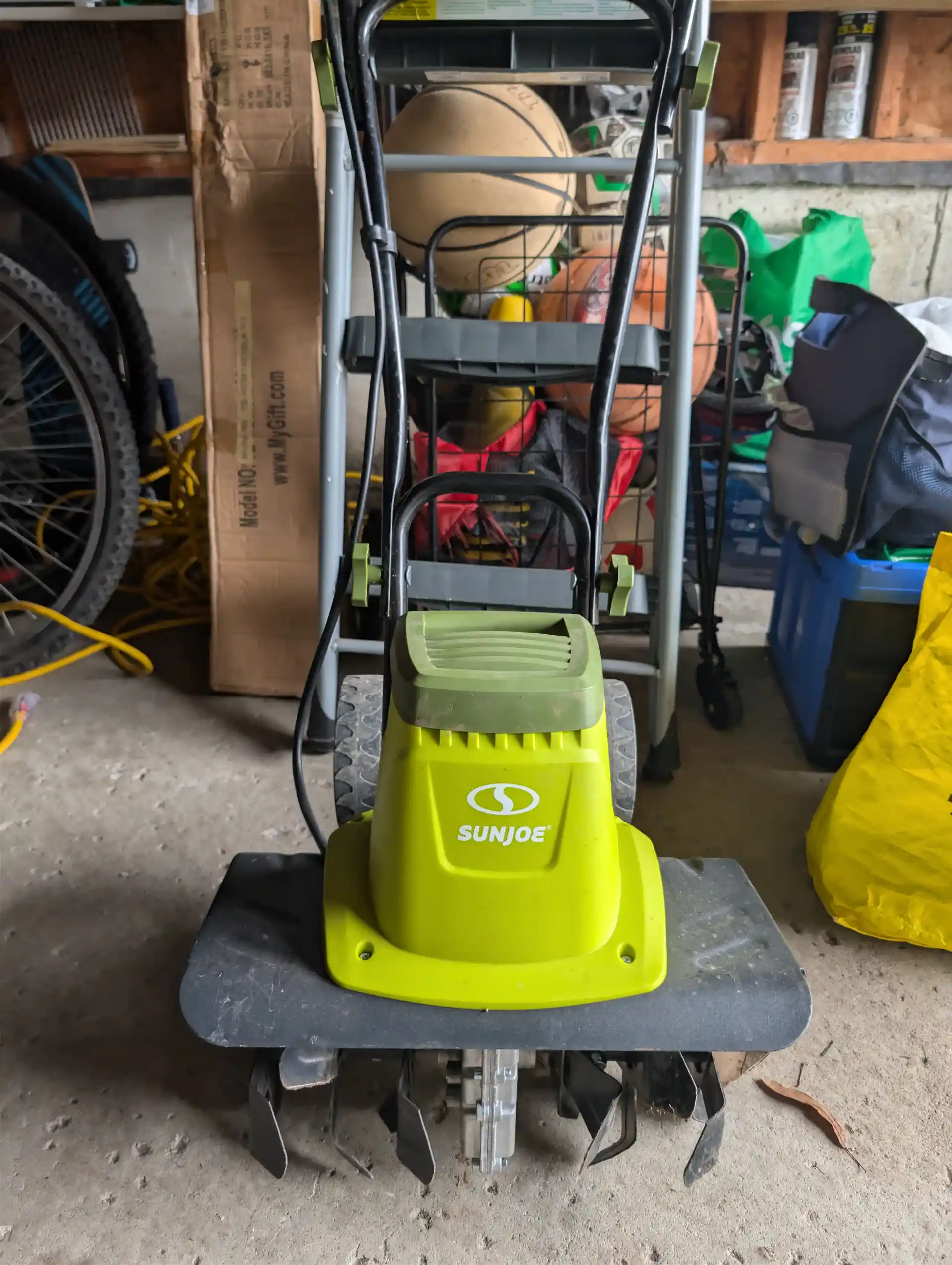 Sun Joe Electric Garden Tiller/Cultivator,