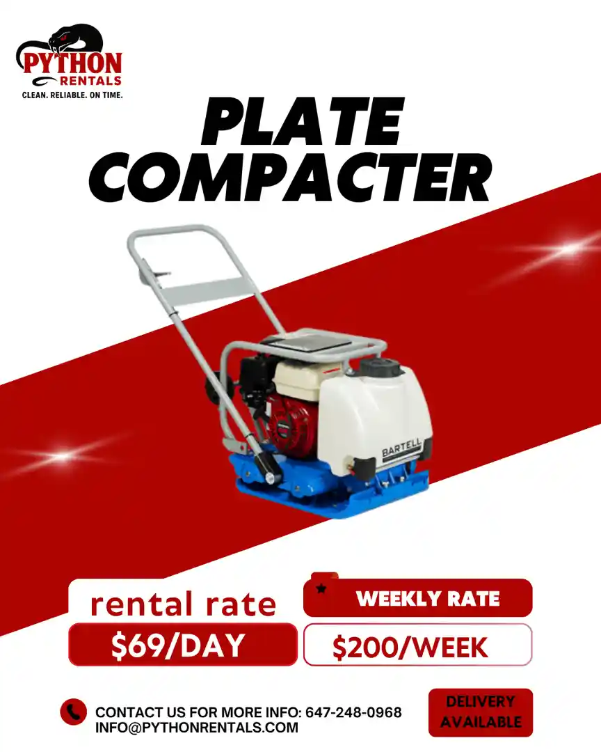 Plate compacter for rent