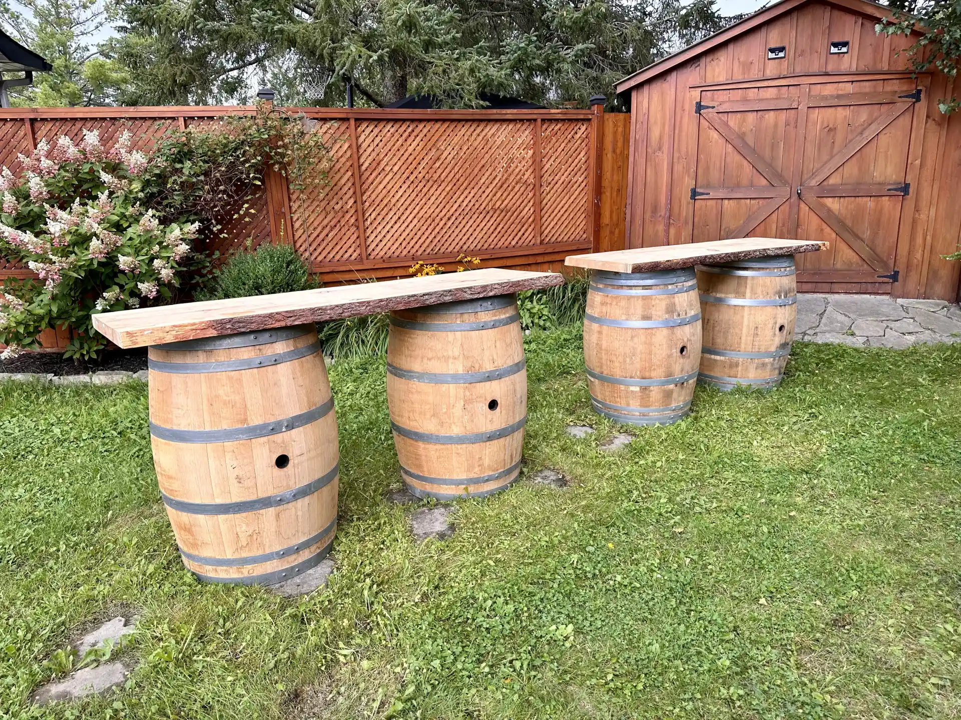 Rent an authentic wine barrel for your next event!