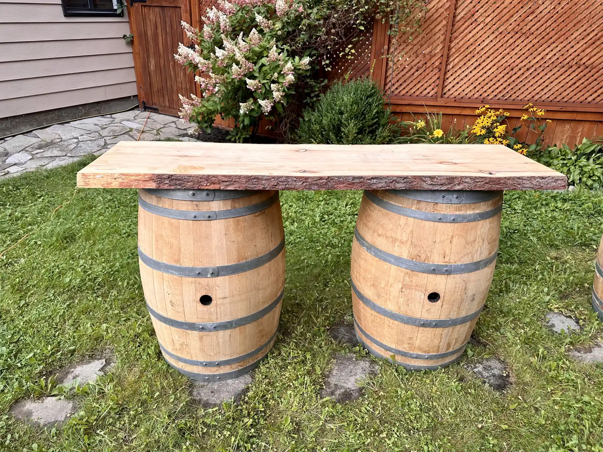 Rent an authentic wine barrel for your next event!
