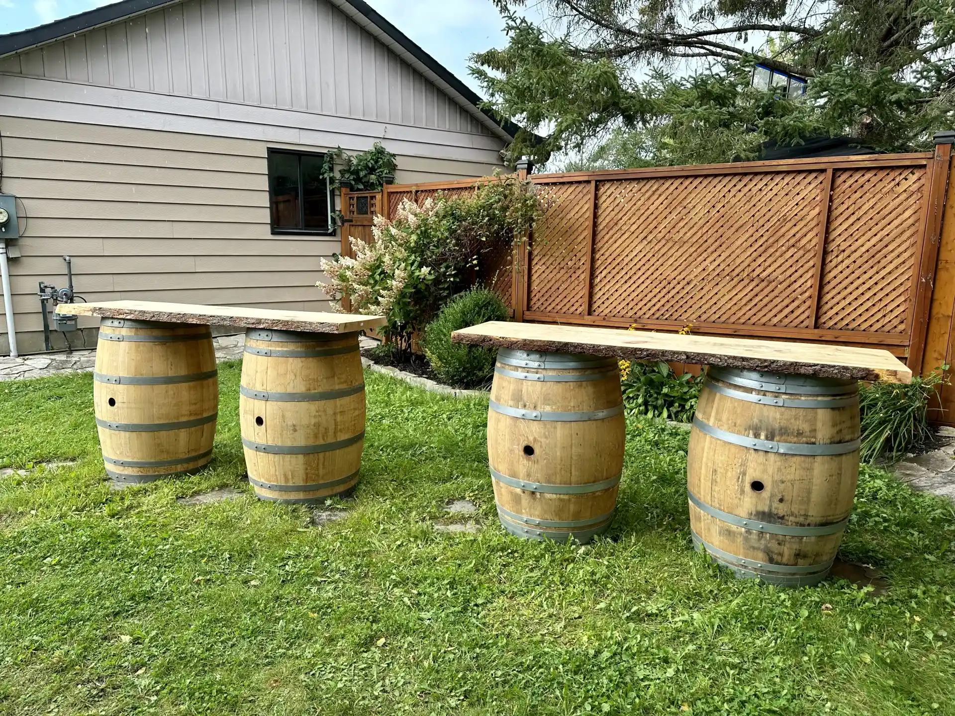 Rent an authentic wine barrel for your next event!