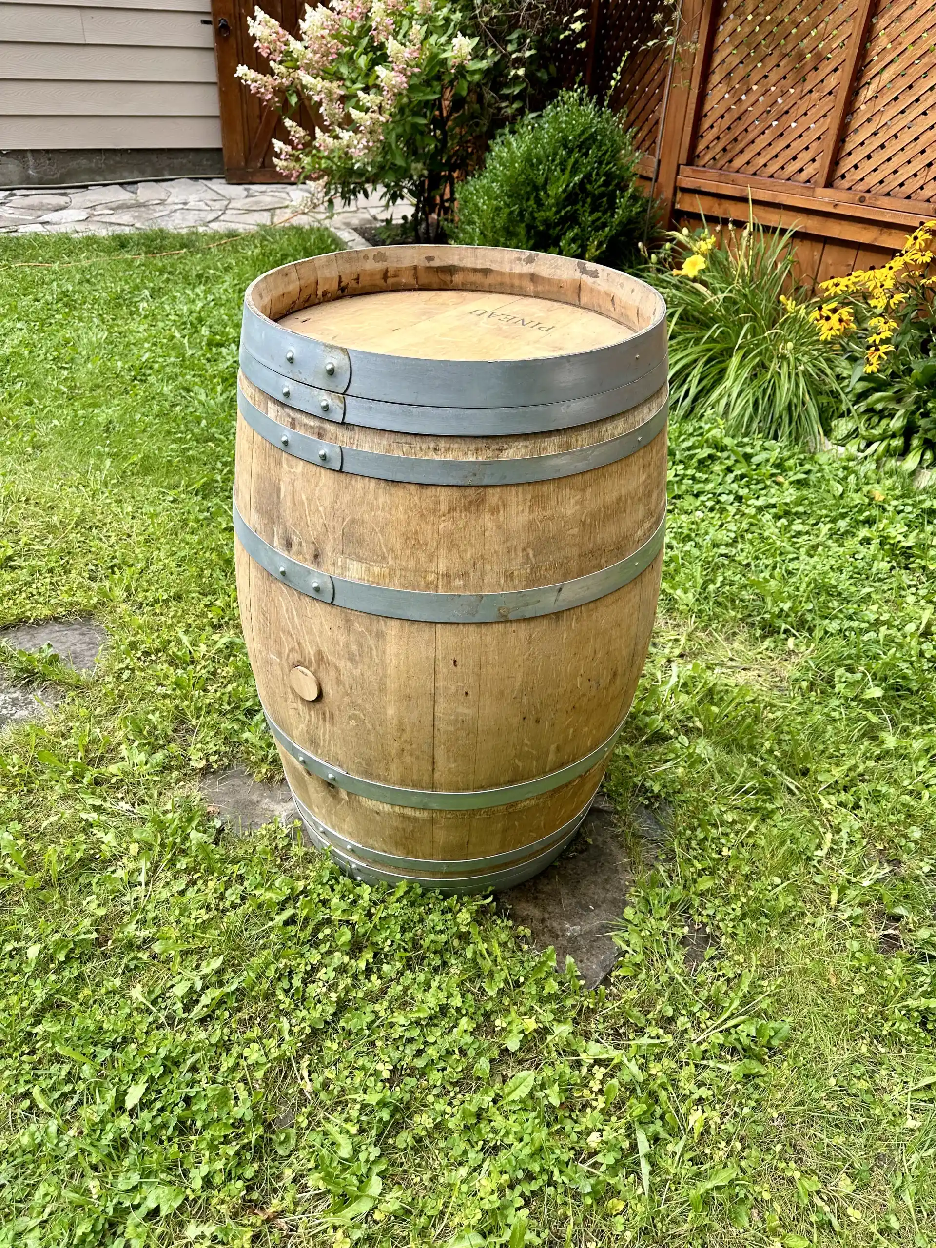 Rent an authentic wine barrel for your next event!