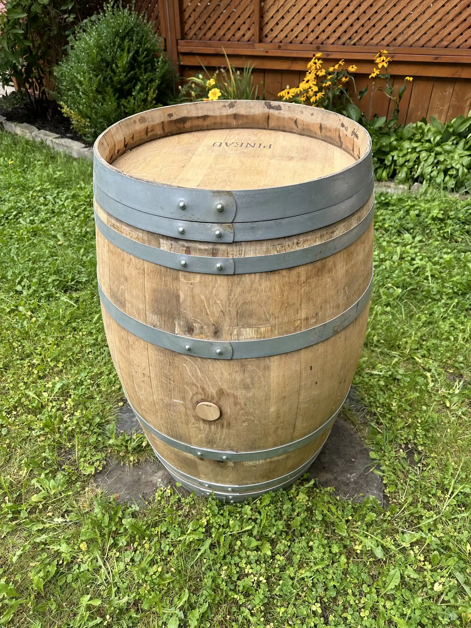 Rent an authentic wine barrel for your next event!
