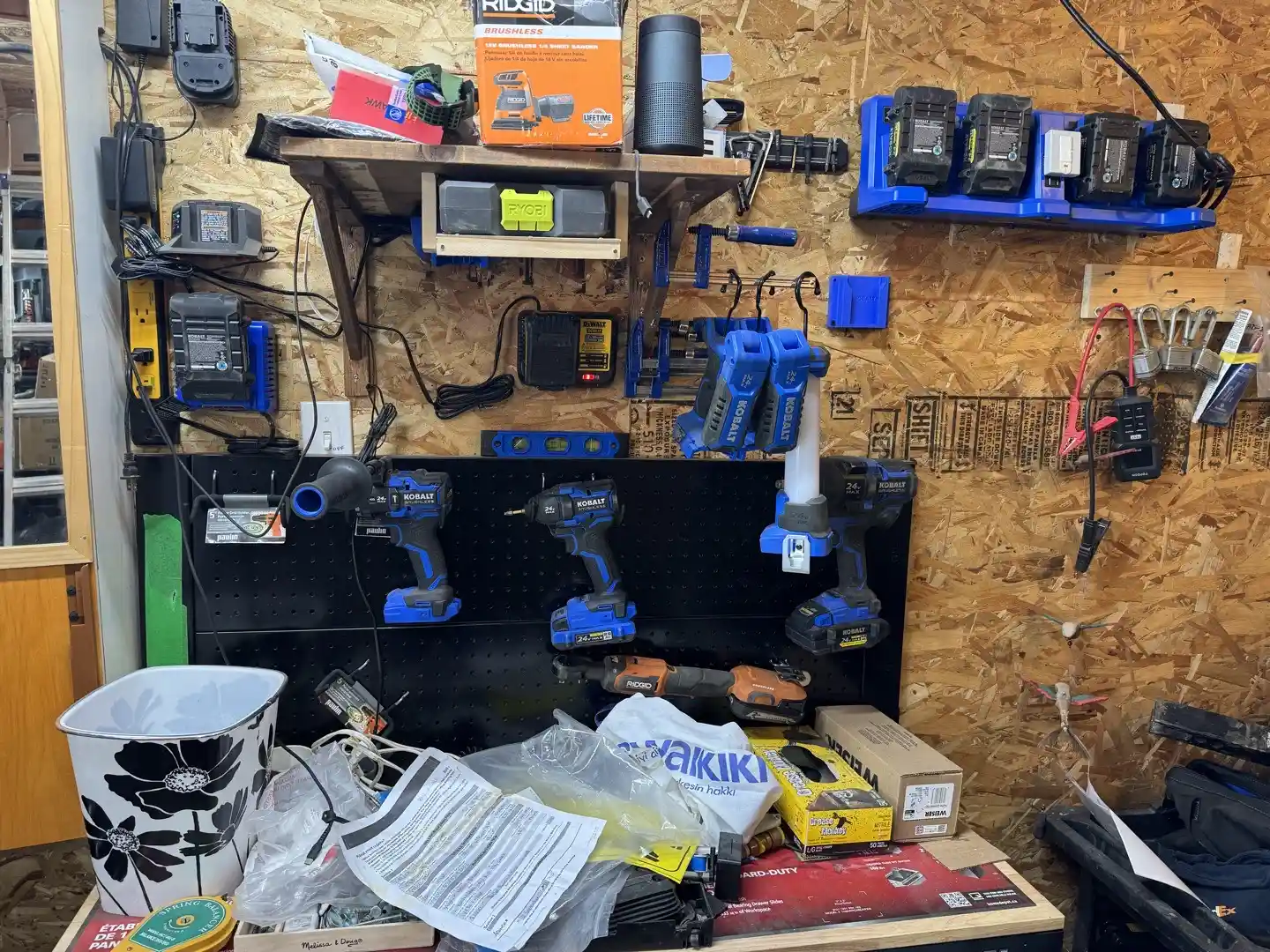 Various power and manual tools