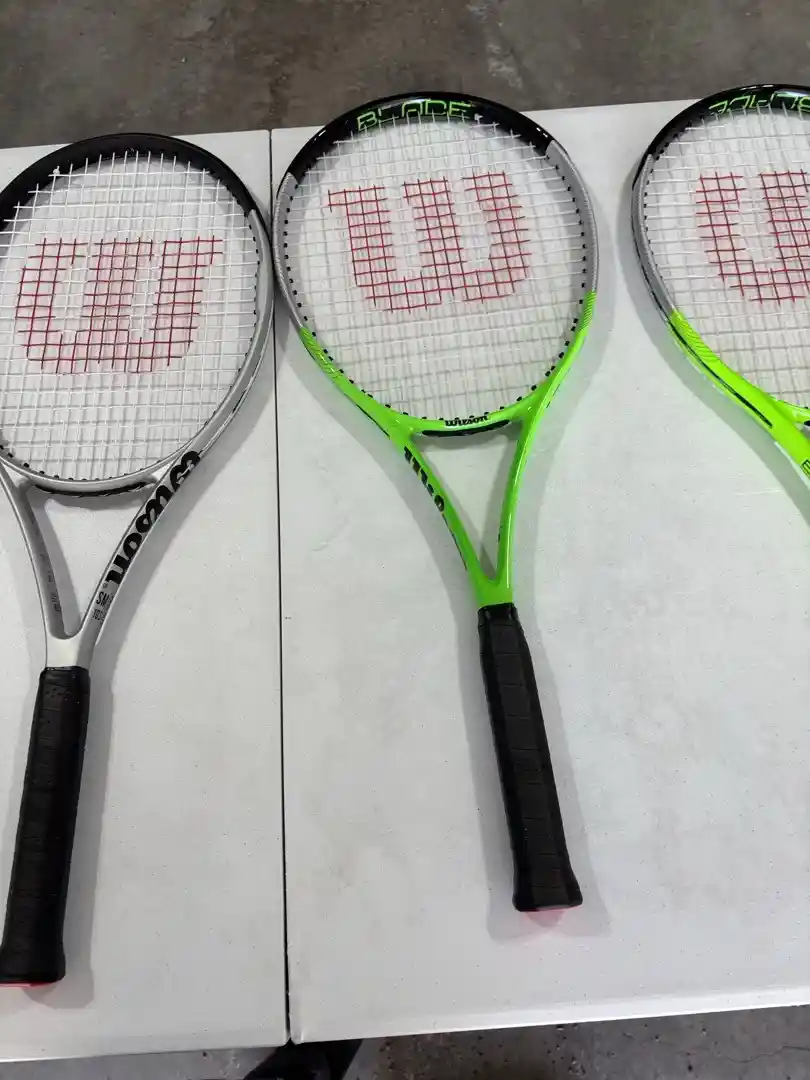 Tennis Racquets, Balls, and Bag