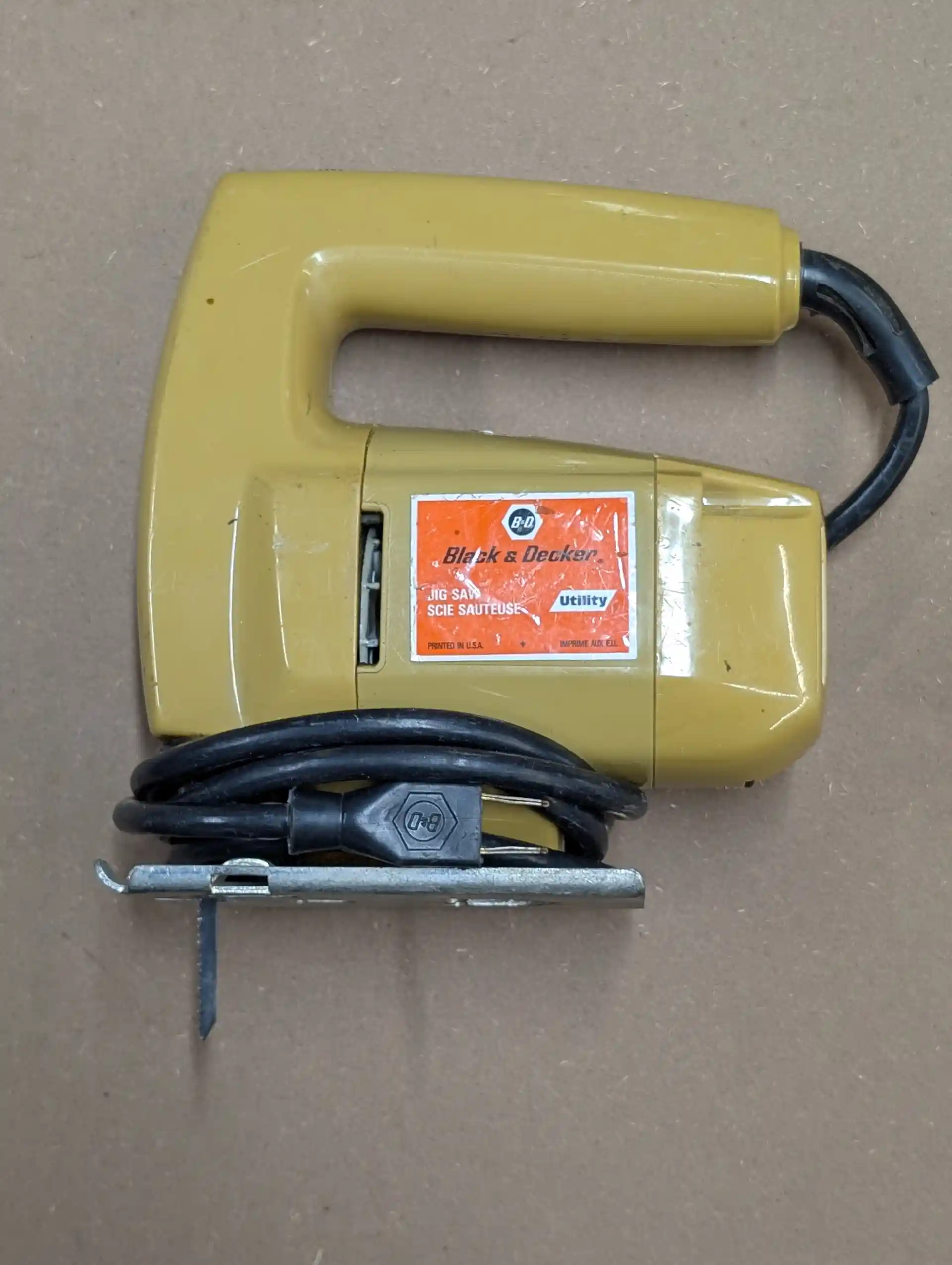 Jig Saw - Black & Decker 7504 Electric Jig Saw