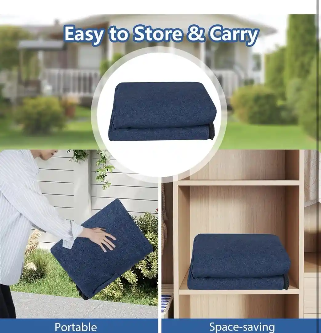 Double inflatable couch