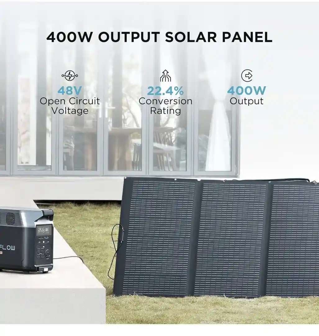 400w portable solar panel