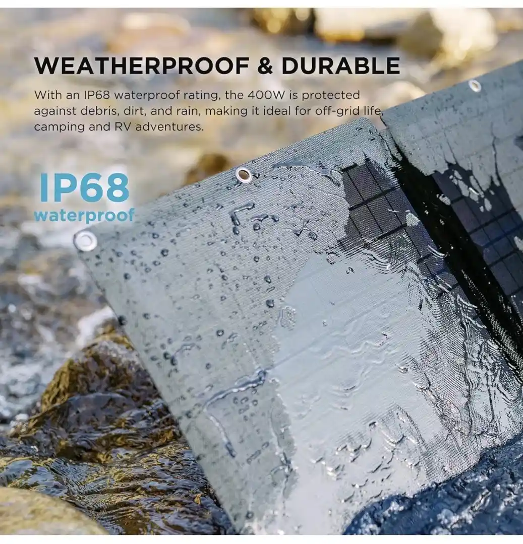 400w portable solar panel